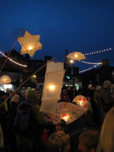 Moving procession