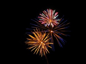 Firework finish