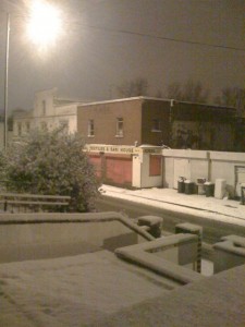 View from our bedroom early 4am Thursday morning