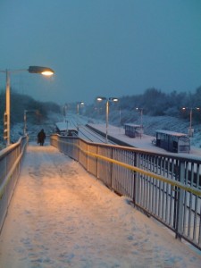 Station at the other end of my journey