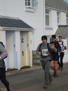 And he's off...
