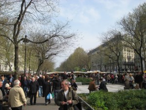 Morning food markets