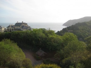 View from the B&B