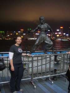 Amazing Bruce Lee sculpture!