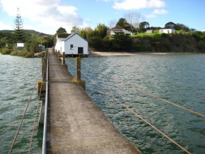 Oyster processing shed