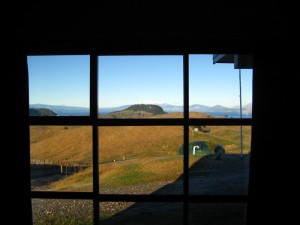 The view from our room in Kinloch